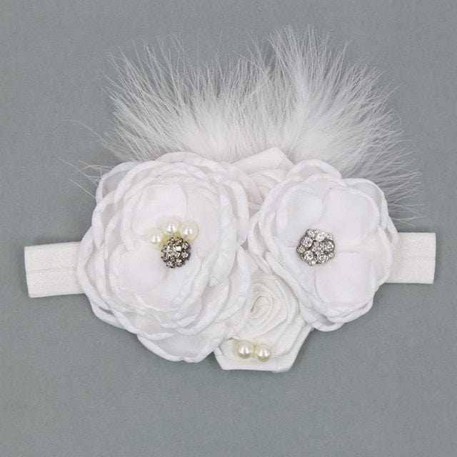 18 Vintage Flower Headband