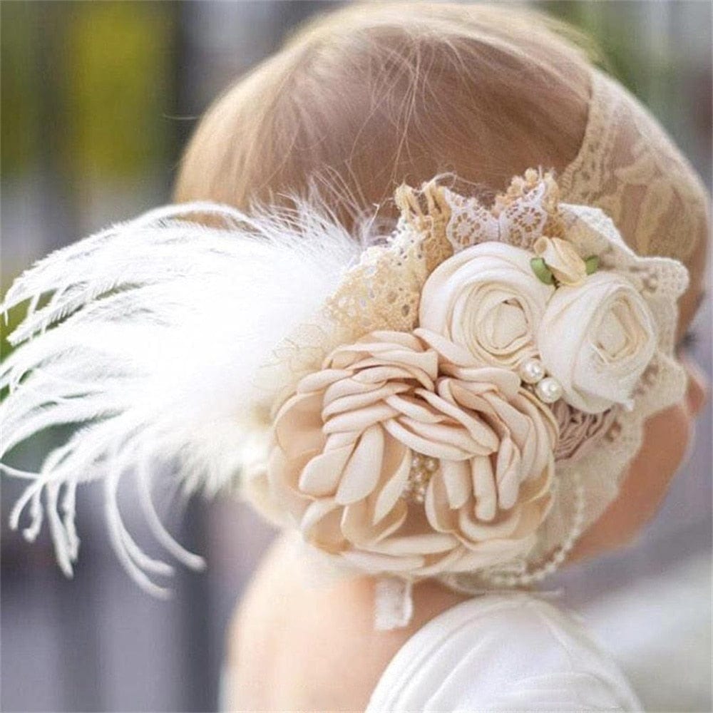 Vintage Flower Headband