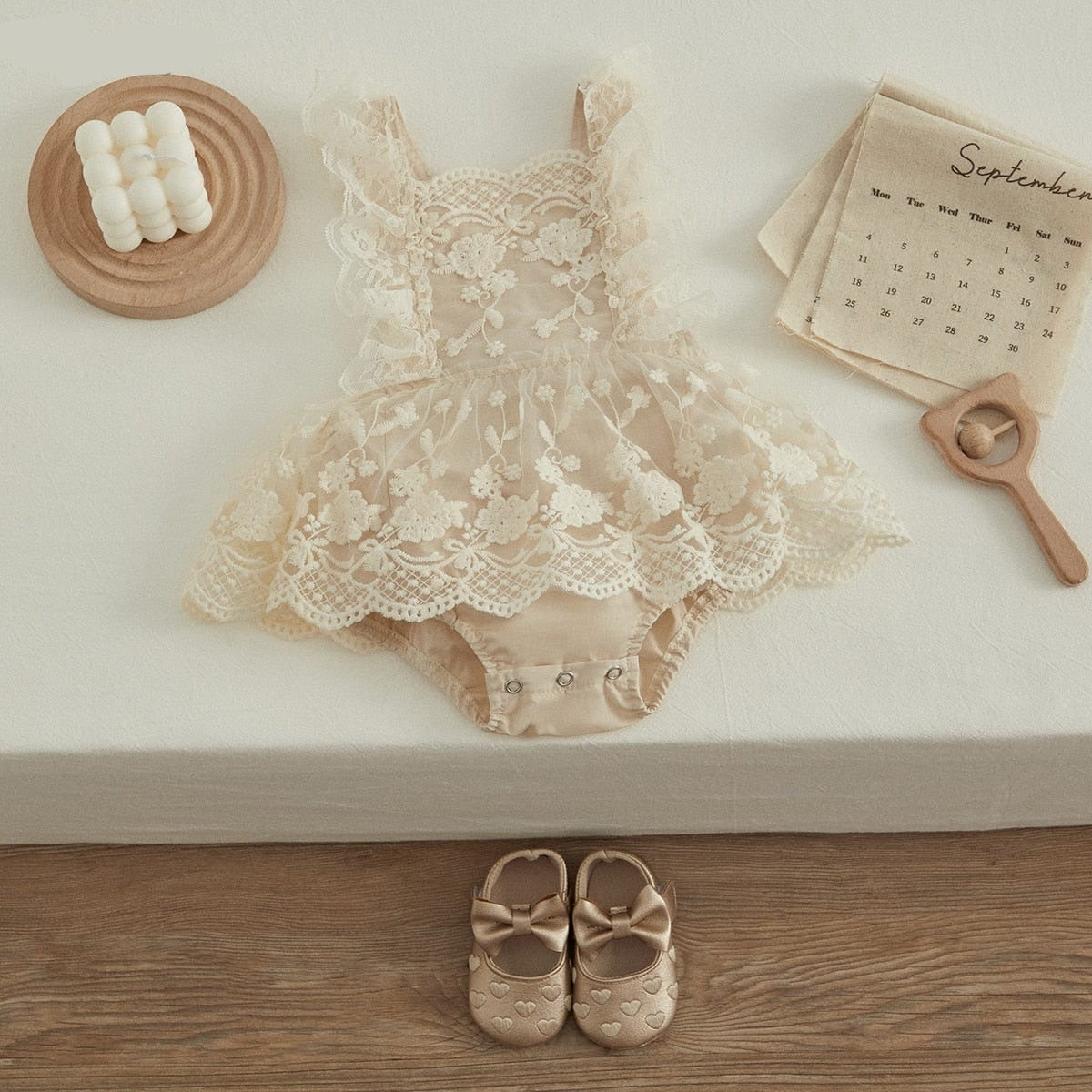 Vintage Lace Romper