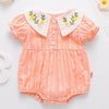 H8882 pink / 12M Vintage Style Baby Jumpsuit