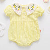 H8882 yellow / 3M Vintage Style Baby Jumpsuit
