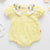 H8882 yellow / 3M Vintage Style Baby Jumpsuit