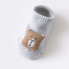 Bear / M for 1-3 years Warm First Walkers Cotton Baby Shoes
