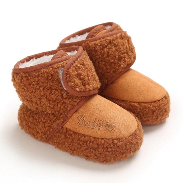 04 / 13-18 Months / China Warm First Walkers Cotton Baby Shoes