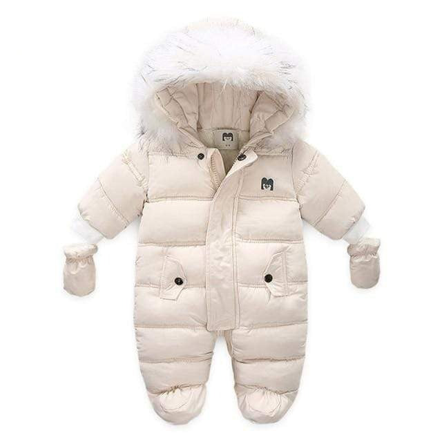 Boy's Clothing Beige / 12M Warm Infant Baby Jumpsuit