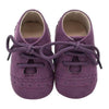Shoes Purple / 0-6M Warm Leather Pre-Walker Shoes