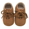 Shoes Brown / 0-6M Warm Leather Pre-Walker Shoes