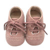 Shoes Old Rose / 0-6M Warm Leather Pre-Walker Shoes