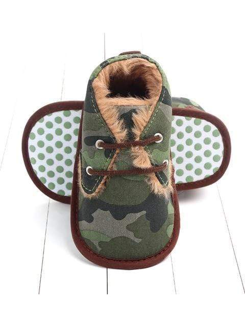D / 3-5M Warm Newborn Toddler Boots
