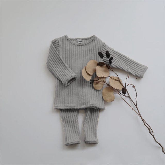 gray / 0-6M 60 Warm Sweater +Pants