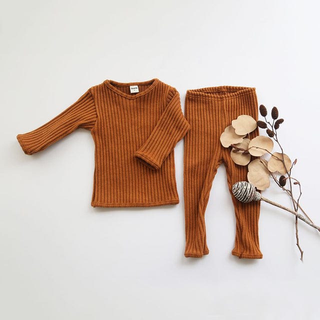 brown / 0-6M 60 Warm Sweater +Pants