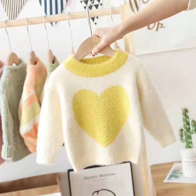Yellow / 8 Warm Toddler Sweaters