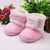 Shoes Light PInk / 0-6M Warm Winter First Boots