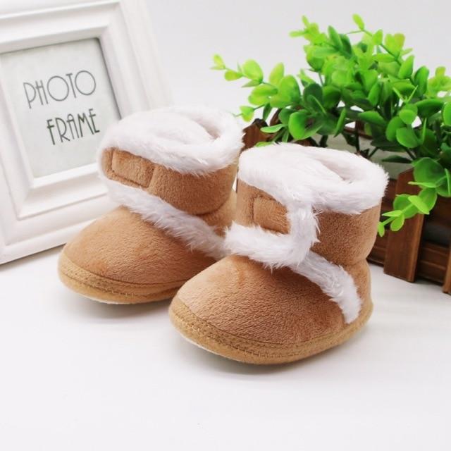 Shoes Coffee / 13-18M Warm Winter First Boots