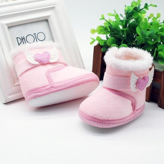 Shoes Light Pink E / 13-18M Warm Winter First Boots