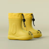 Insole length 145mm / yellow Waterproof rain boots