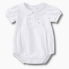 White Baby Short Sleeve Bodysuit