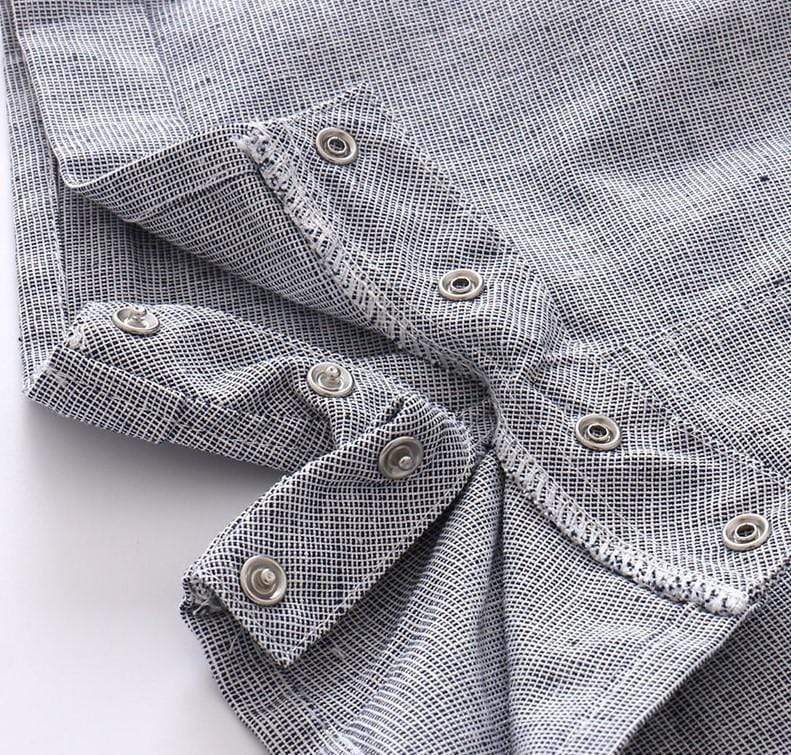 Boy's Clothing White Shirt & Suspender Shorts