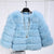 Blue / 24M Winter Girls Faux Fur Coat E