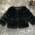 Black / 24M Winter Girls Faux Fur Coat E