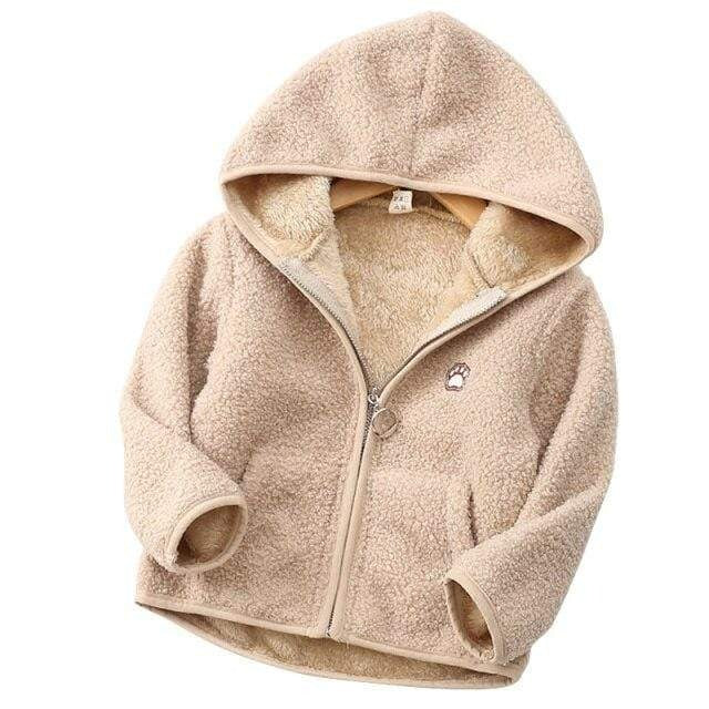 Boy's Clothing E / 5 years / China Winter Jacket Hooded Coral Fleec