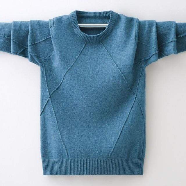 Boy's Clothing blue / 15 Winter Knitted Cotton Toddler