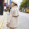 Girl&#39;s Clothing Woolen Long Trench Coat