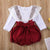 Girl's Clothing Yarn Lotus Leaf Outfit