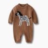 Boy&#39;s Clothing Zebra Knitted Jumpsuit